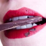Chocola in de mond