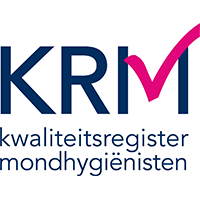 Logo van KRM kwaliteitsregister mondhygiënisten